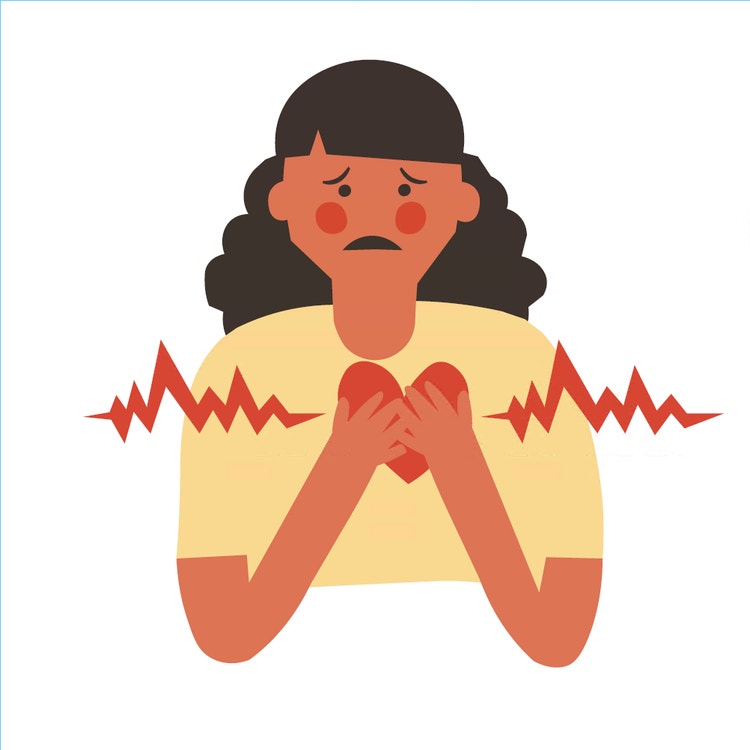 Symptoms-Rapid heartbeat