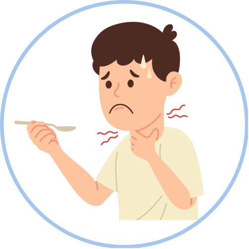 Difficulty swallowing